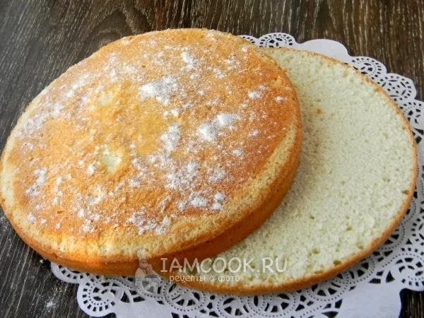 Фото блюда: Бисквит «Удачный»