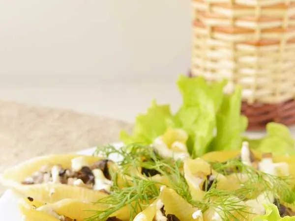 Фото блюда: Фаршированные макароны (ракушки)