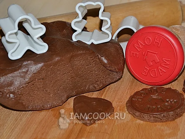 Фото блюда: Шоколадное песочное тесто