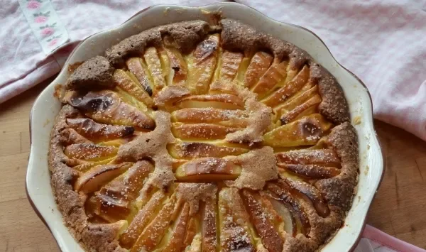 Фото блюда: Йогуртовый пирог с грушами