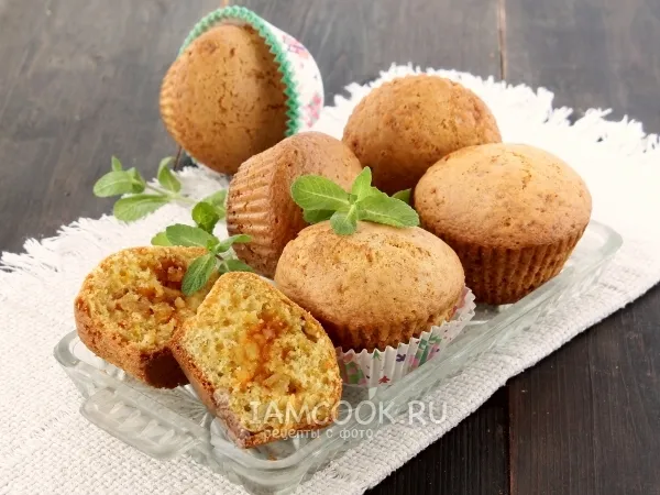 Фото готового блюда: Маффины на сметане