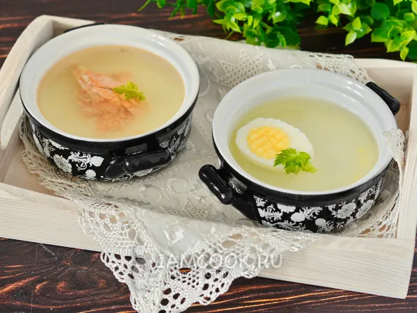 Фото блюда: Бульон из красной рыбы