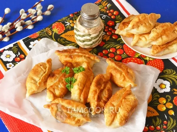 Фото блюда: Постные пирожки с картошкой