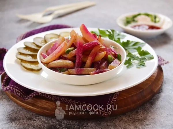 Фото блюда: Жареная редька