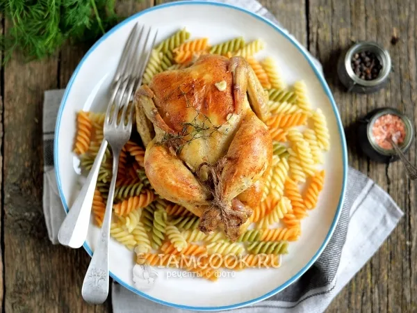 Фото блюда: Цыпленок корнишон в духовке