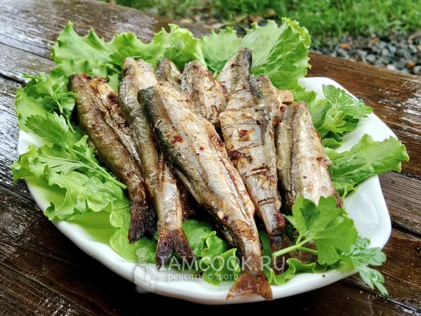 Фото блюда: Мойва на мангале