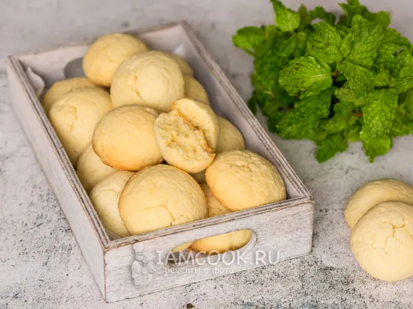 Фото готового блюда: Миндальное песочное печенье