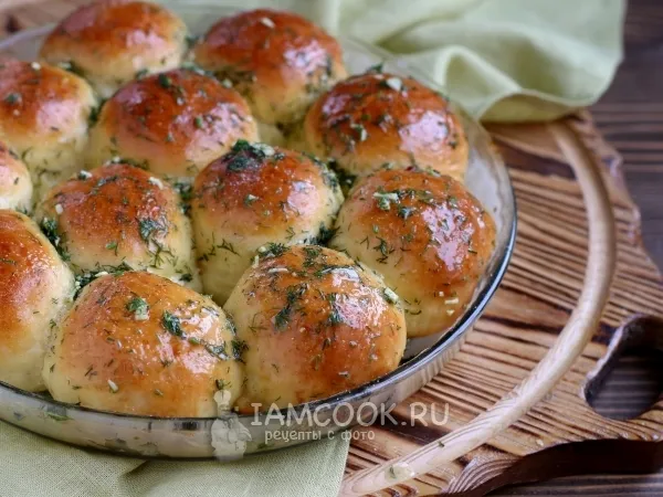 Фото блюда: Пампушки с сыром