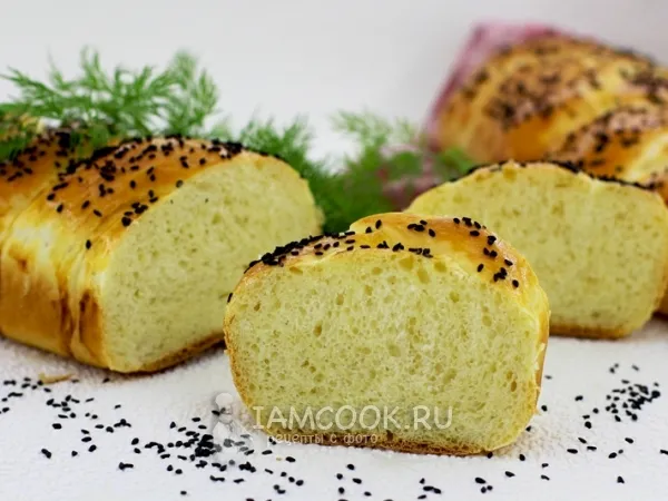 Фото блюда: Хлеб из пшеничной муки с мёдом