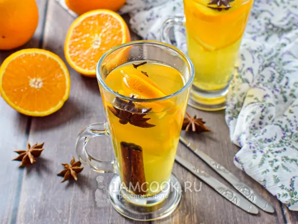 Фото блюда: Глинтвейн на яблочном соке (безалкогольный)