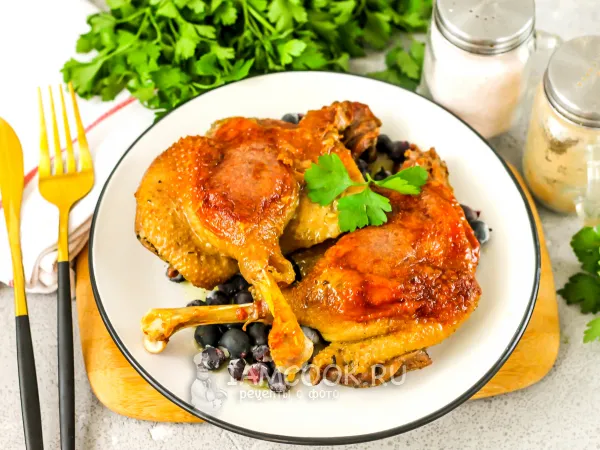 Фото готового блюда: Утиные ножки «Конфи»