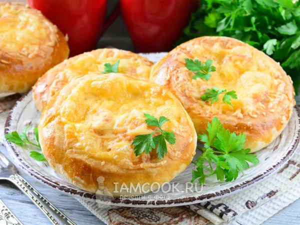 Фото блюда: Ватрушки с сыром