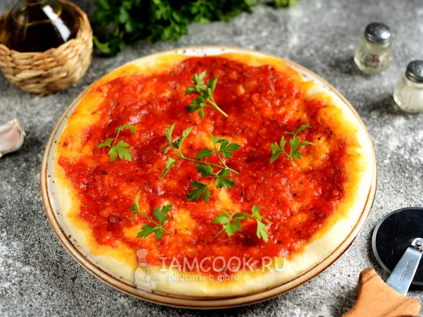 Фото готового блюда: Пицца Маринара