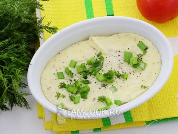 Фото блюда: Омлет на пару в мультиварке