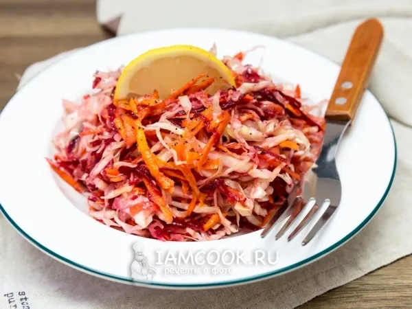 Фото блюда: Овощной салат «Щётка»