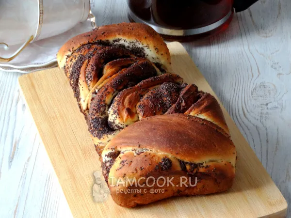 Фото блюда: Шоколадно-маковая бабка