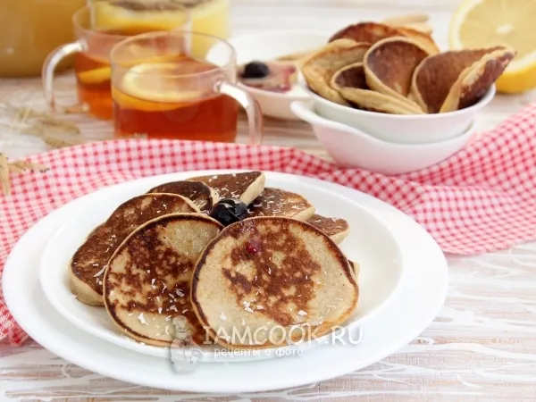 Фото готового блюда: Оладьи из толокна