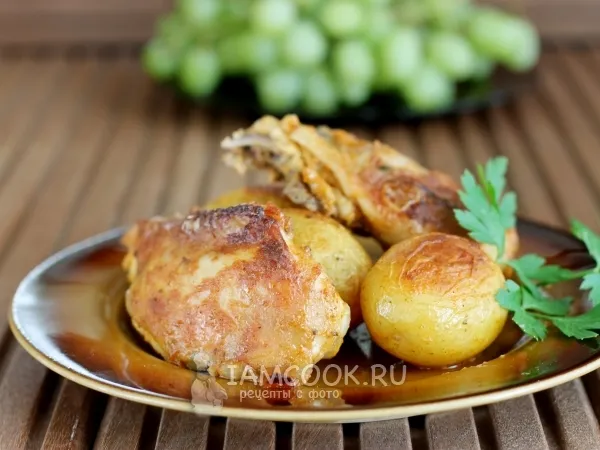 Фото блюда: Окорочка маринованные в йогурте