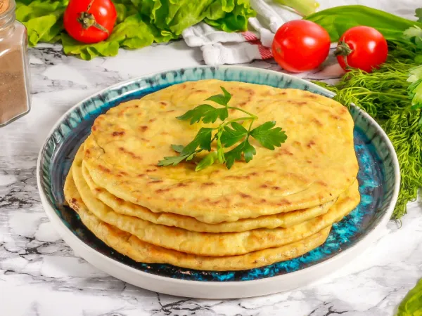 Фото блюда: Кавказские лепешки с сыром