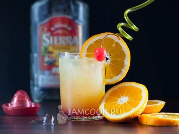 Фото готового блюда: Коктейль «Текила Санрайз»