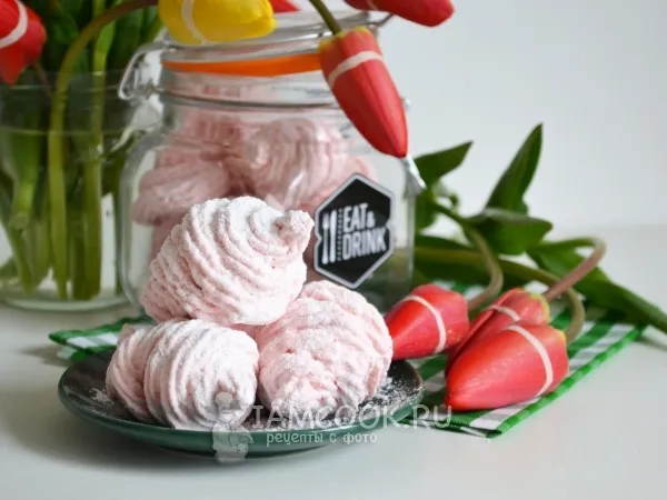 Фото готового блюда: Зефир на желатине