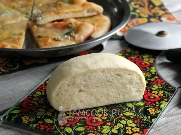 Фото блюда: Тесто для пиццы с мёдом