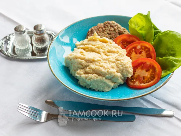 Фото блюда: Пюре из кольраби