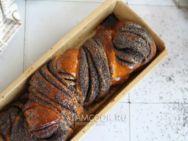 Фото блюда: Бабка с маком (на закваске)