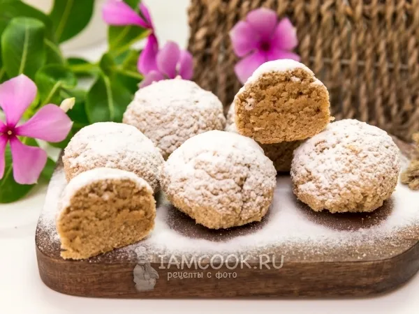 Фото готового блюда: Печенье «Миндальная пена»