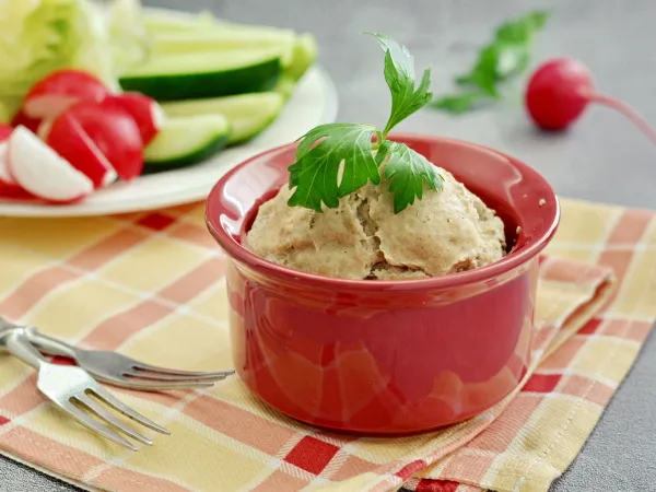 Фото готового блюда: Диетическое суфле из говядины на пару