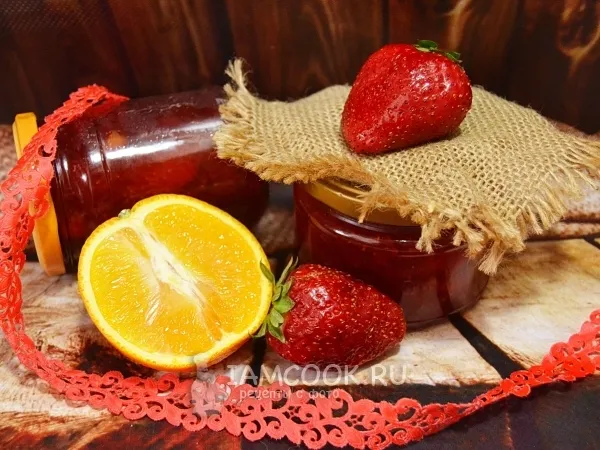 Фото блюда: Клубничное варенье с пектином