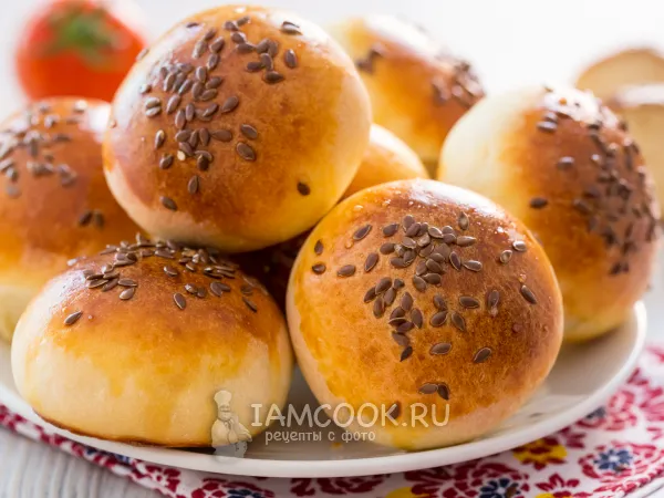 Фото готового блюда: Булочки на сыворотке
