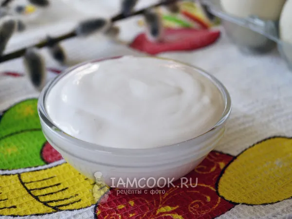 Фото блюда: Гоголь-моголь для кулича