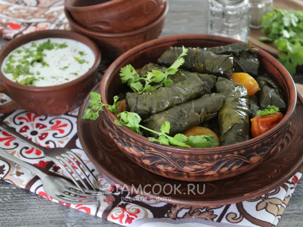 Фото готового блюда: Узбекская долма