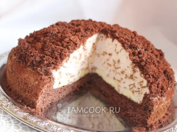 Фото готового блюда: Торт «Норка крота»