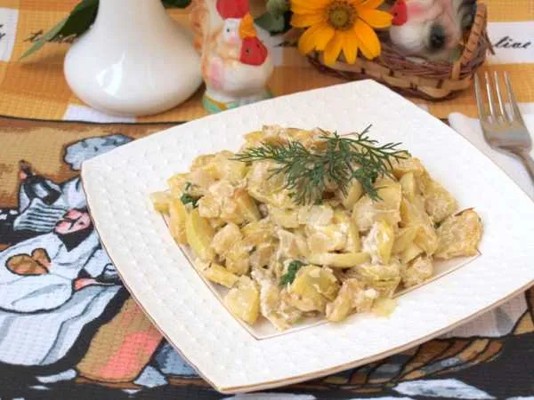 Фото блюда: Кабачки по-венгерски