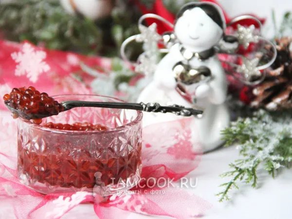 Фото блюда: Засолка икры из замороженной горбуши