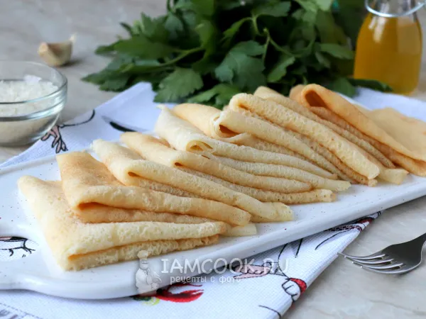 Фото готового блюда: Блины на рисовом отваре (постные)