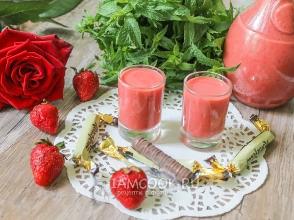 Фото блюда: Клубничный ликер