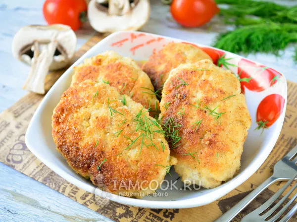 Фото готового блюда: Зразы из свинины с грибами