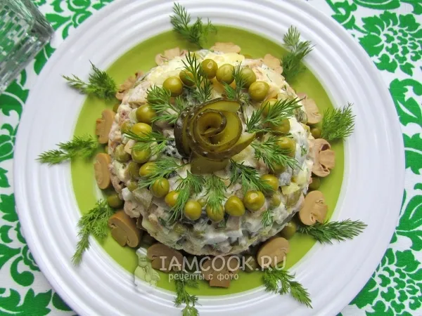 Фото готового блюда: Салат «Гусарский»