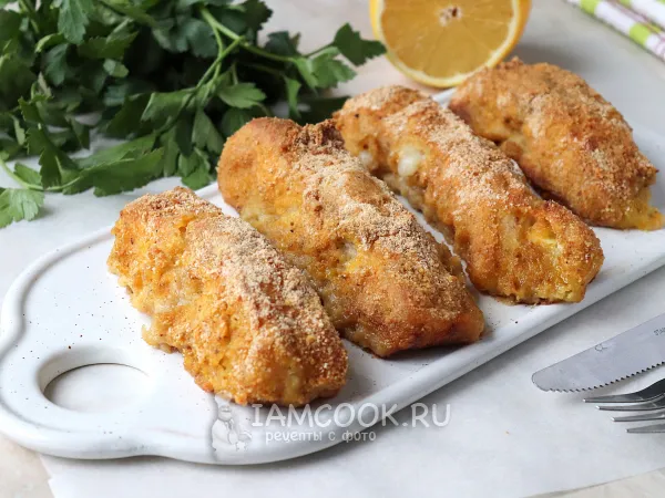 Фото блюда: Пангасиус в кляре в духовке