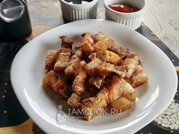 Фото блюда: Варено-жареная свинина