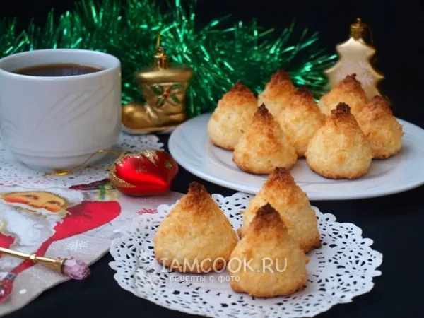 Фото готового блюда: Печенье «Кокосанка»