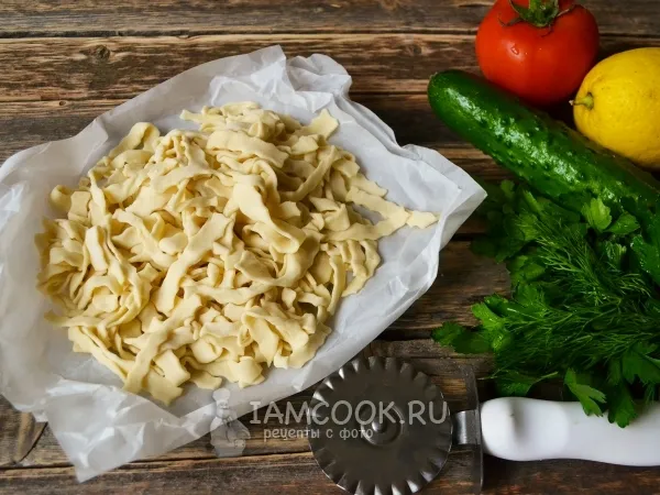 Фото блюда: Постная лапша