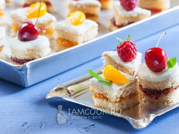 Фото готового блюда: Птифур