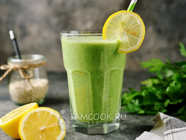Фото блюда: Смузи из огурцов для похудения