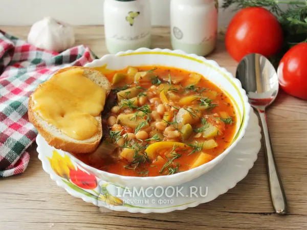 Фото готового блюда: Суп «Рататуй»