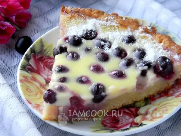 Фото готового блюда: Виноградный пирог