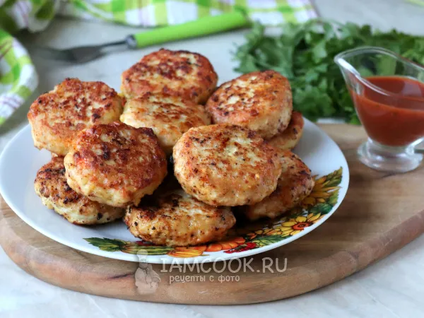 Фото блюда: Котлеты из индейки с булгуром